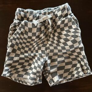 Kids Checkered Shorts